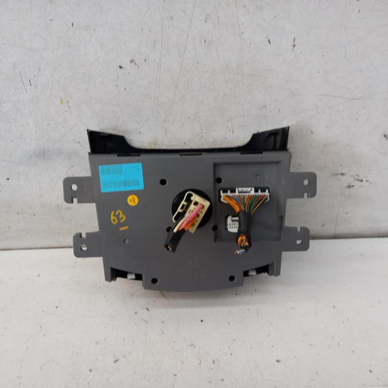 heater/aircon controls