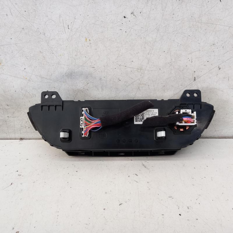 heater/aircon controls