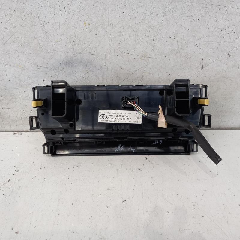 heater/aircon controls