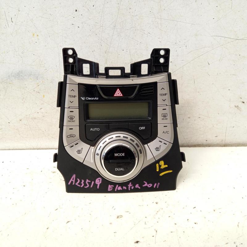 heater/aircon controls