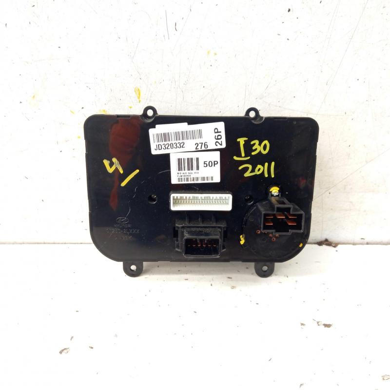 heater/aircon controls