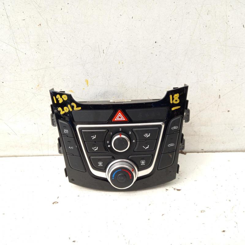 heater/aircon controls