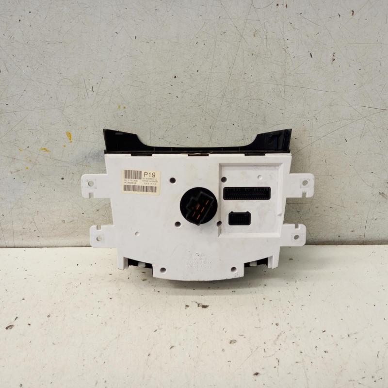 heater/aircon controls