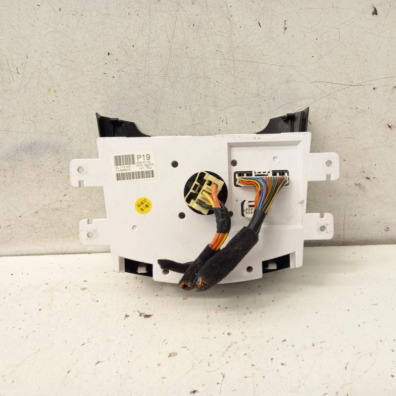 heater/aircon controls