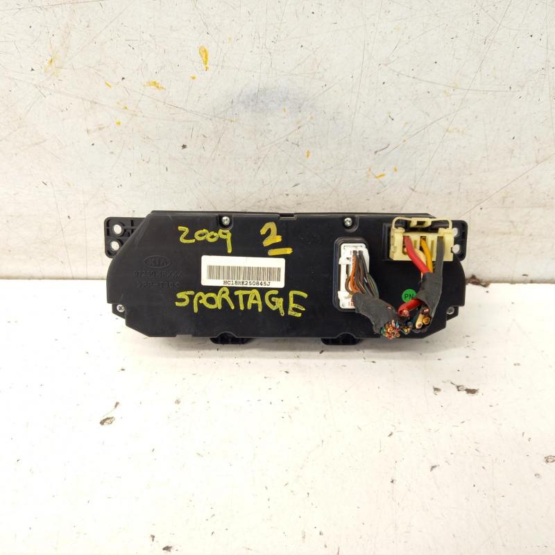 heater/aircon controls