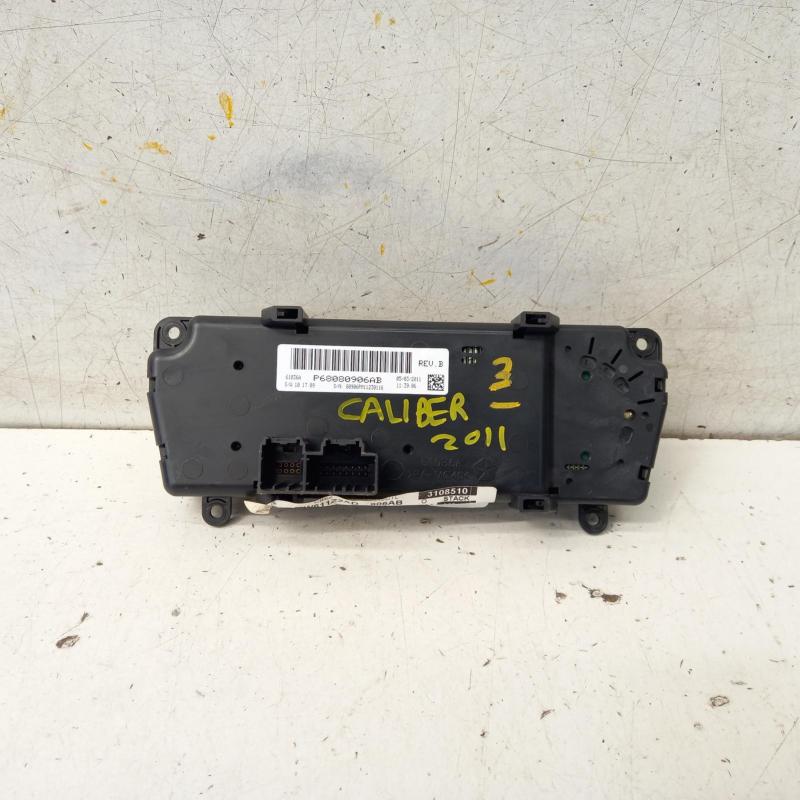 heater/aircon controls