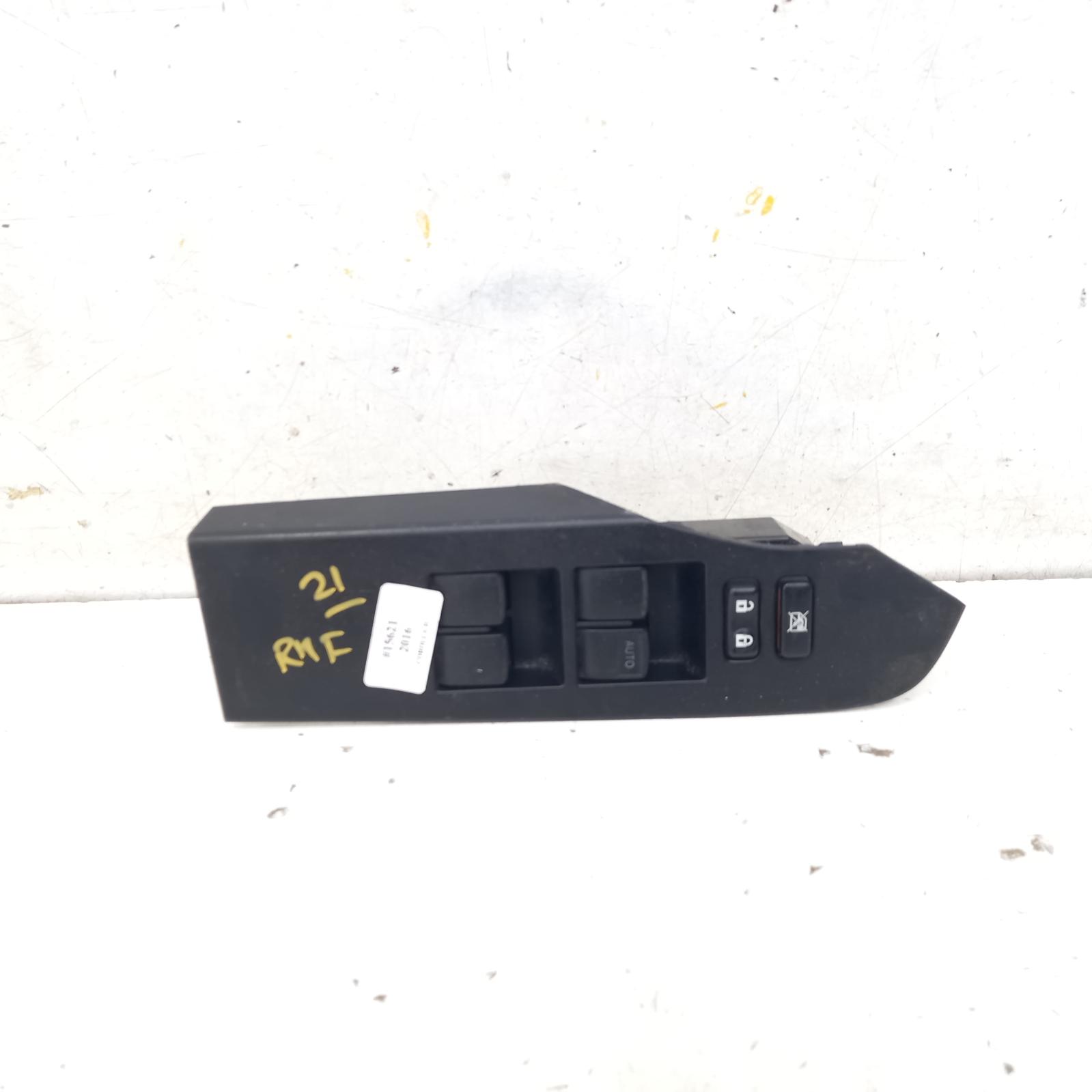 Corolla Power Door Window Switch 2015-2018 rh front (master switch),zre182r,hatch,standard,03/15-06/18 00015621 #382142