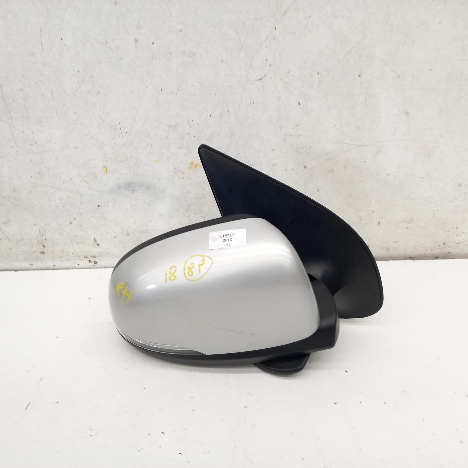 I20 Door Mirror Right 2012-2015 pb,power folding,w/ flasher type,03/12-12/15 00015737 #386104
