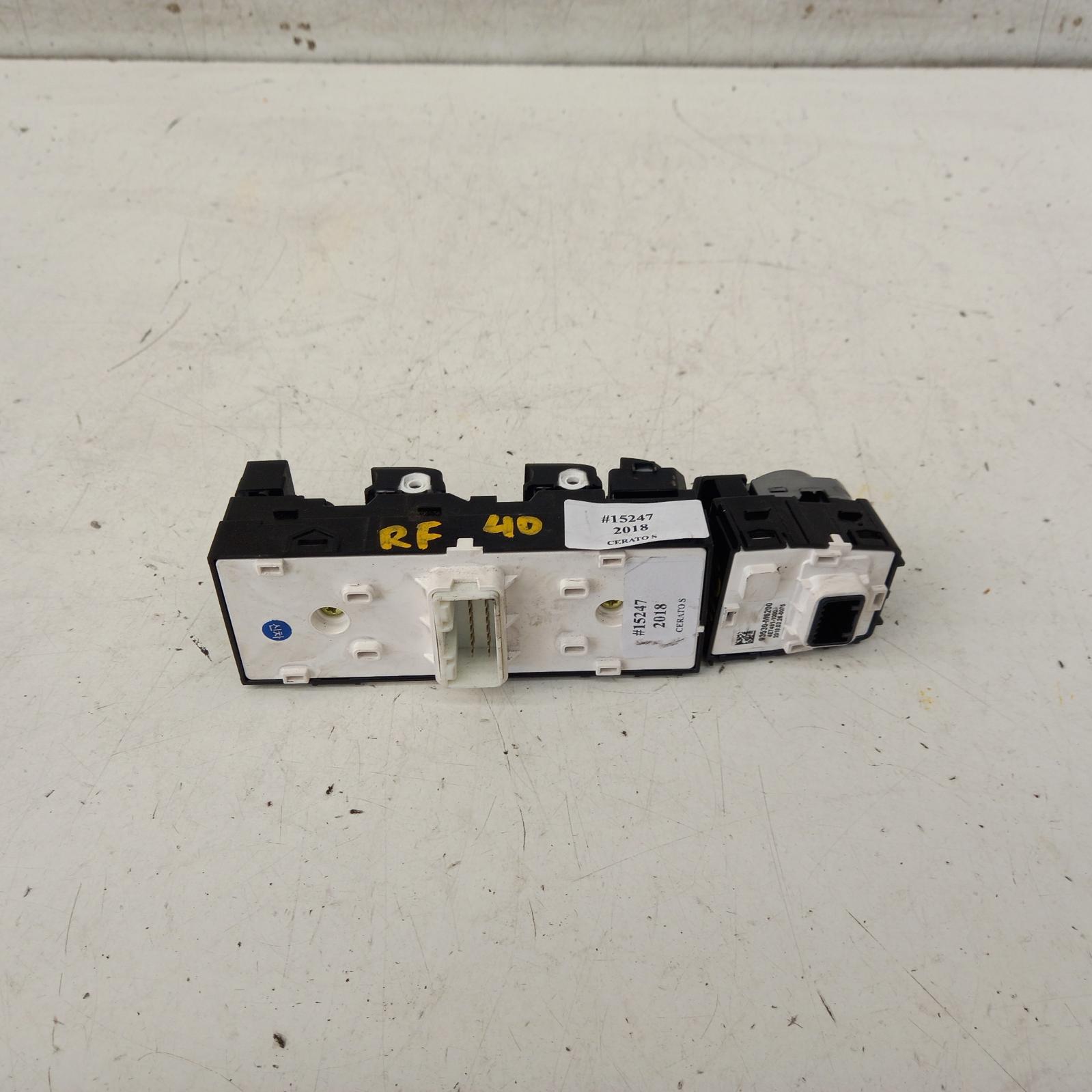 Cerato Power Door Window Switch 2018-2021 rh front (master switch),bd,sedan/hatch,04/18- 00015247 #387657