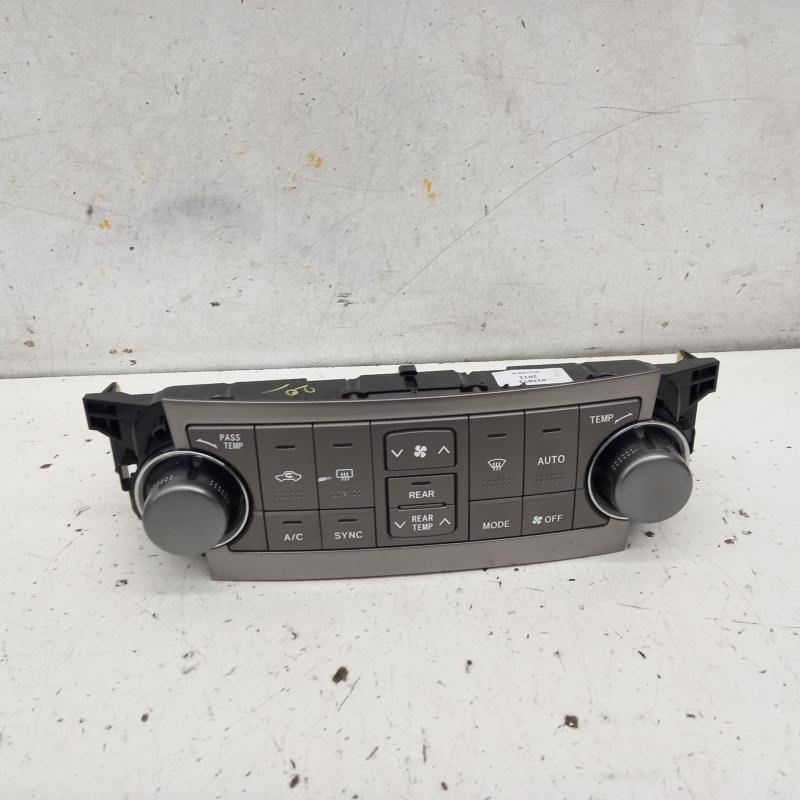 heater/aircon controls