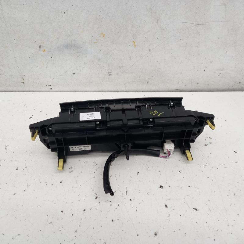 heater/aircon controls