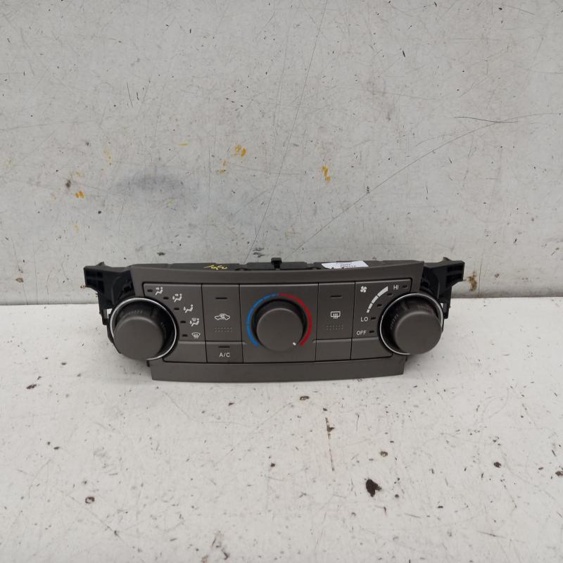 heater/aircon controls