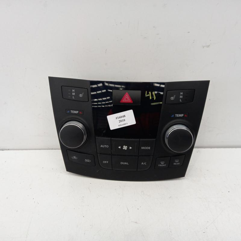 heater/aircon controls