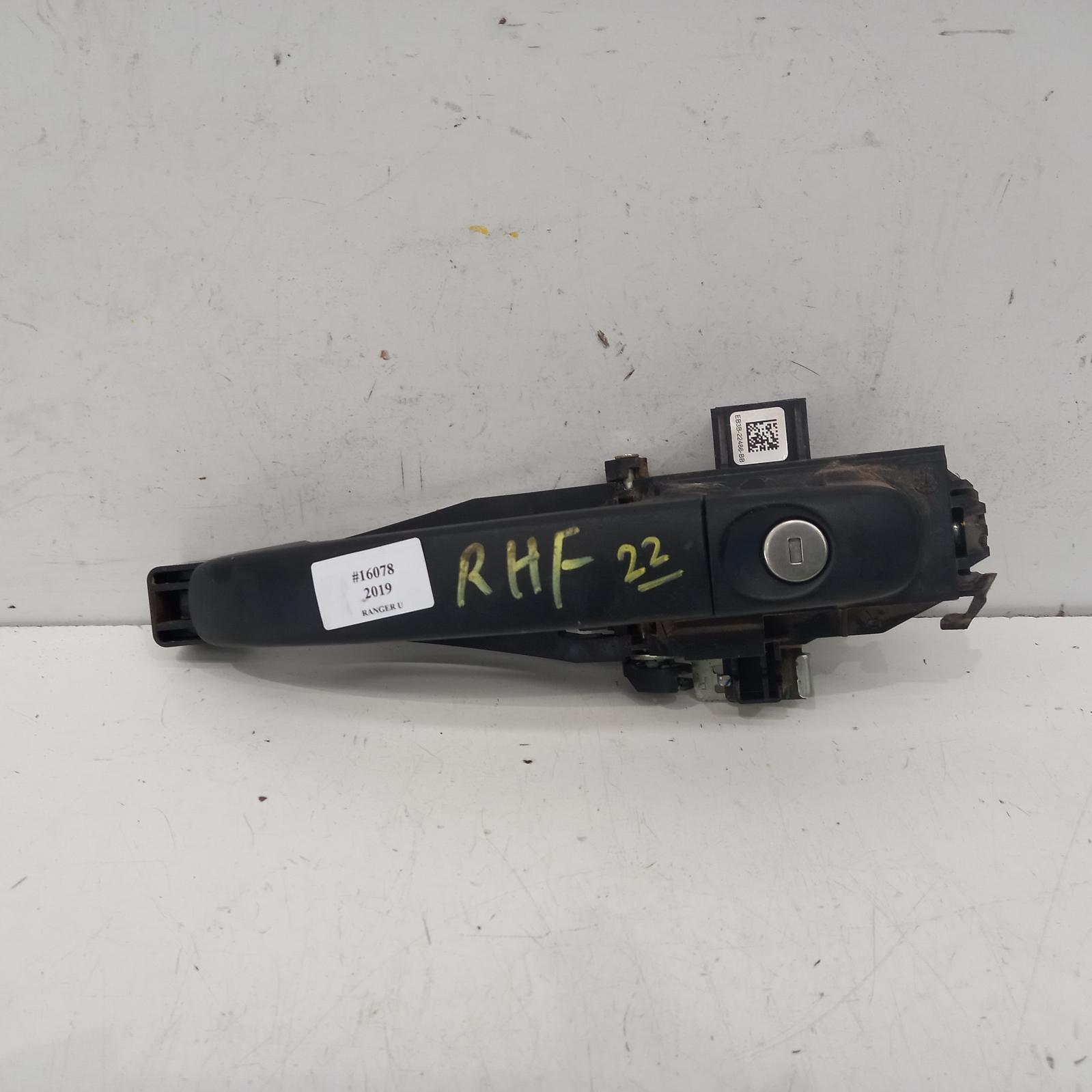 Ranger Door Handle 2011-2022 outer,rh front,black,px,06/11- 00016078 #399139