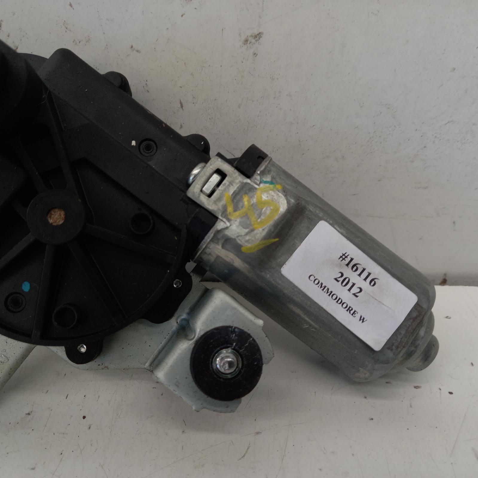 400493, Used wiper motor for 2012 commodore tailgate, ve, 08/0604/13