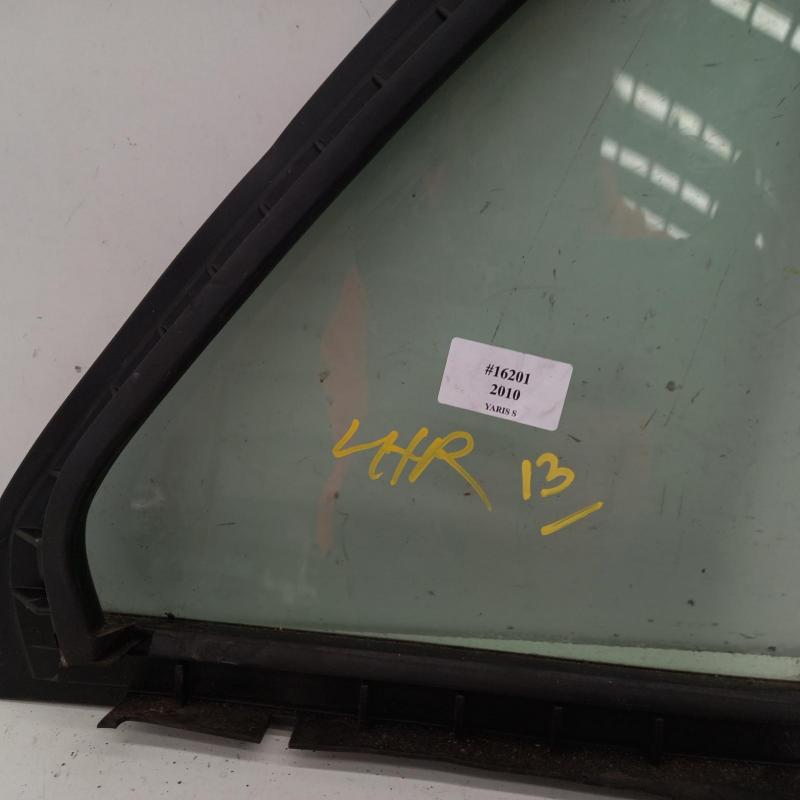 quarter door glass rear left