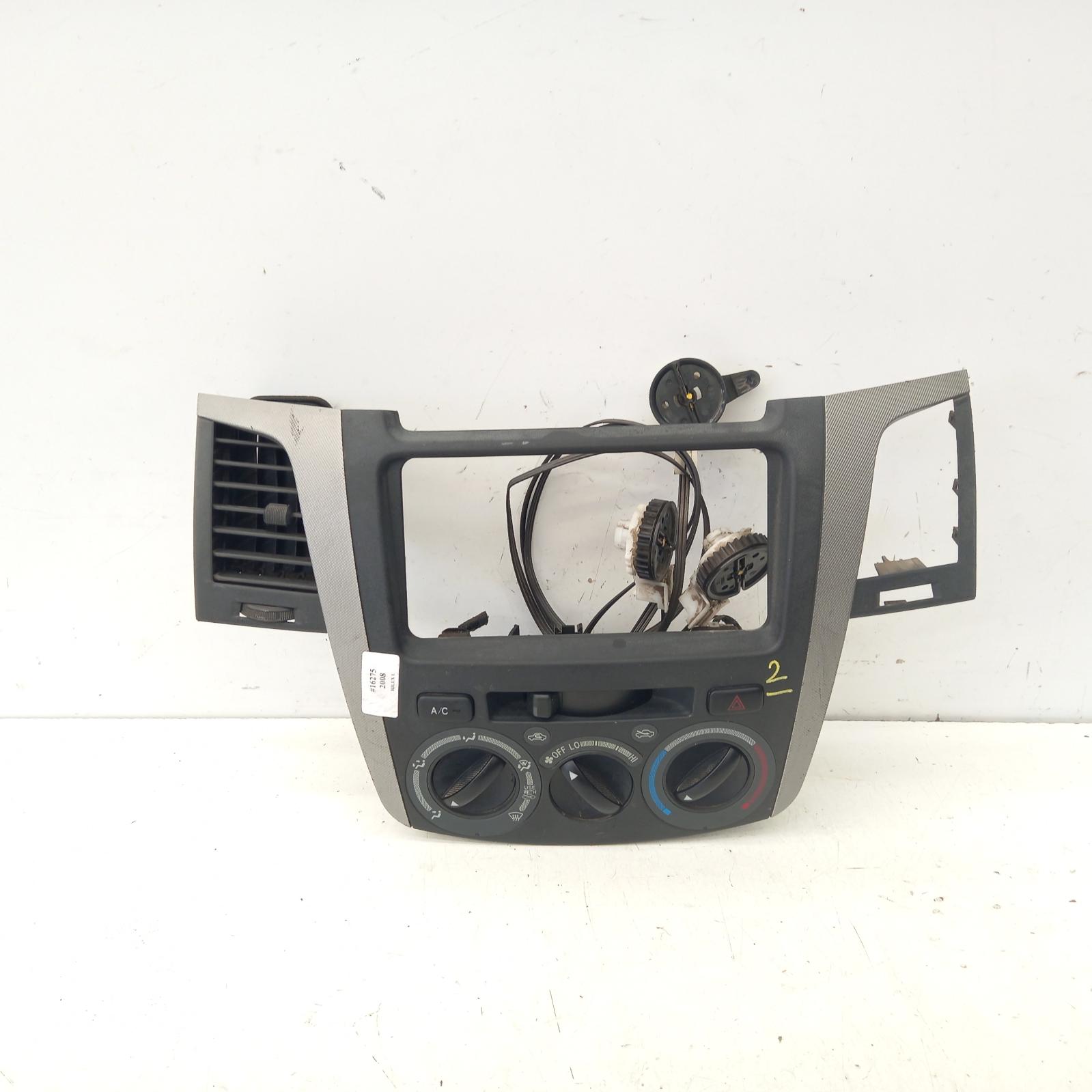 Hilux Heater/aircon Controls 2005-2011 standard type,03/05-06/11 00016275 #402936