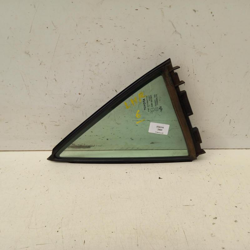 quarter door glass rear left