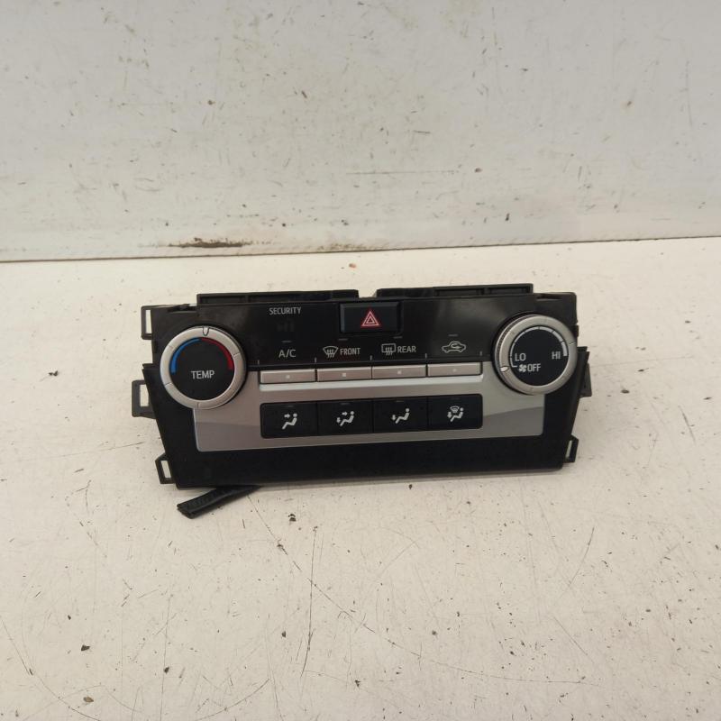 heater/aircon controls