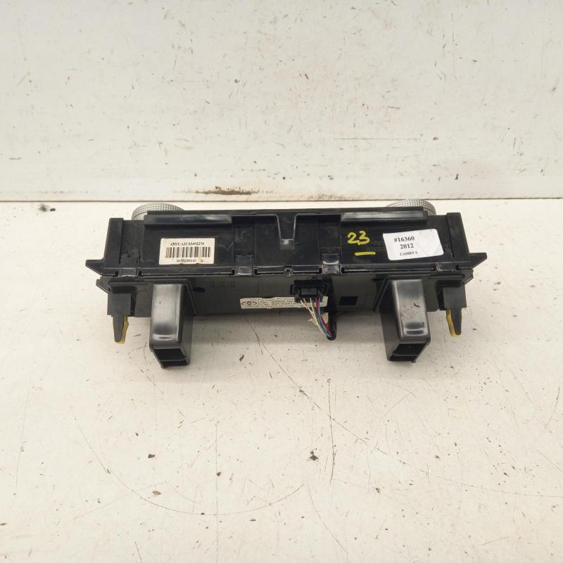 heater/aircon controls