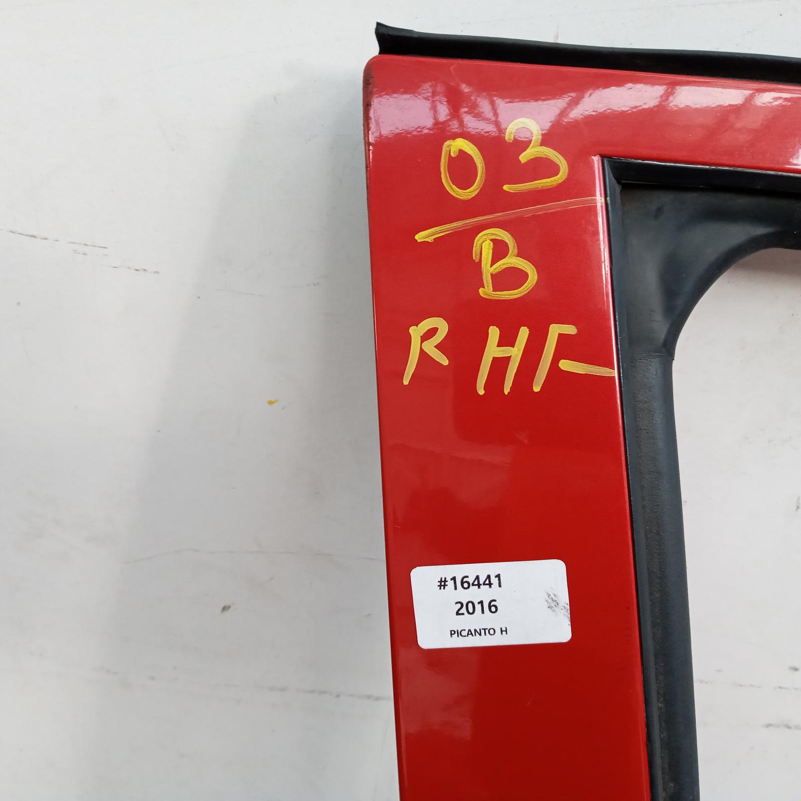 Picanto Door Front Right 2015-2017 ta,03/15-04/17 (aus only) 00016441 #406962