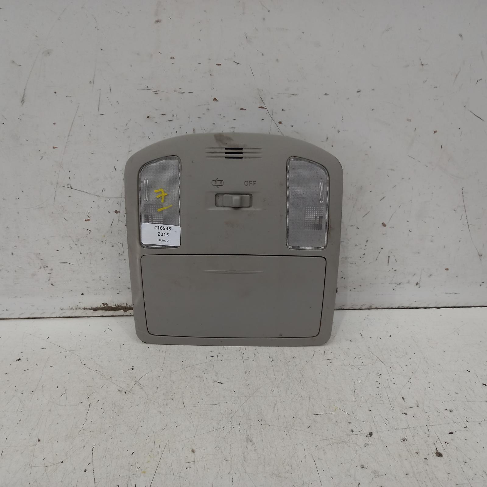 Hilux Courtesy Light 2015-2022 front,w/ sunglass holder type,09/15- 00016545 #410773