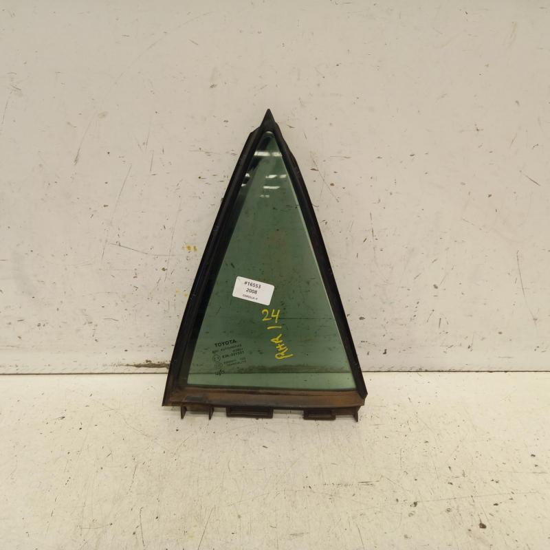 quarter door glass rear right