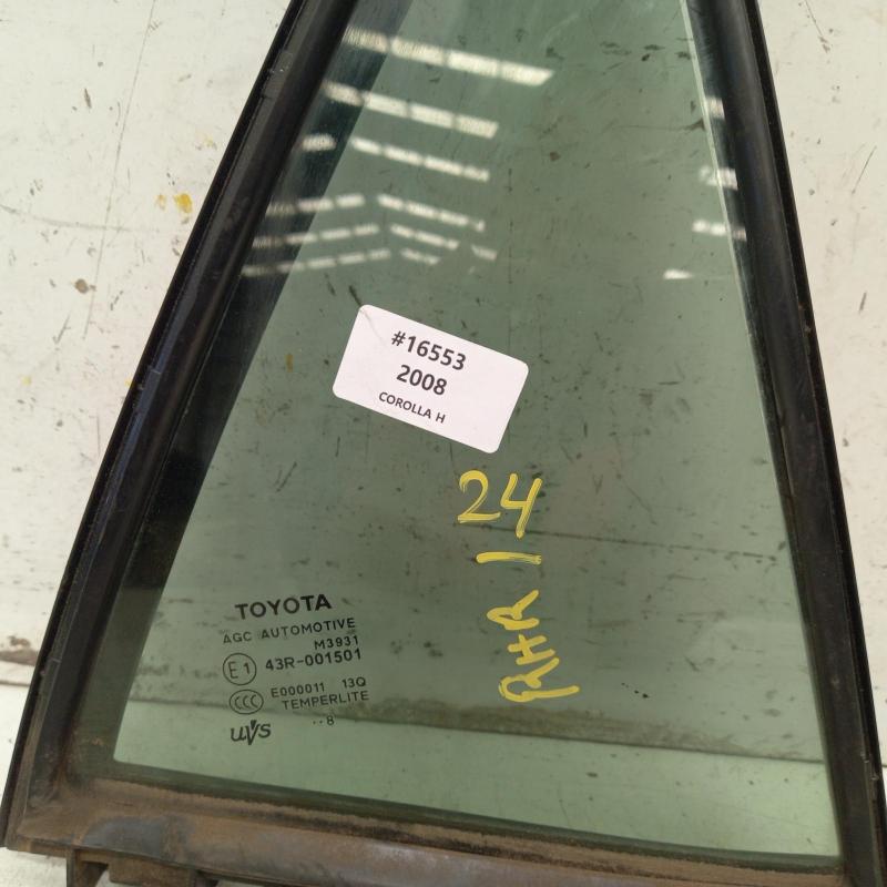 quarter door glass rear right