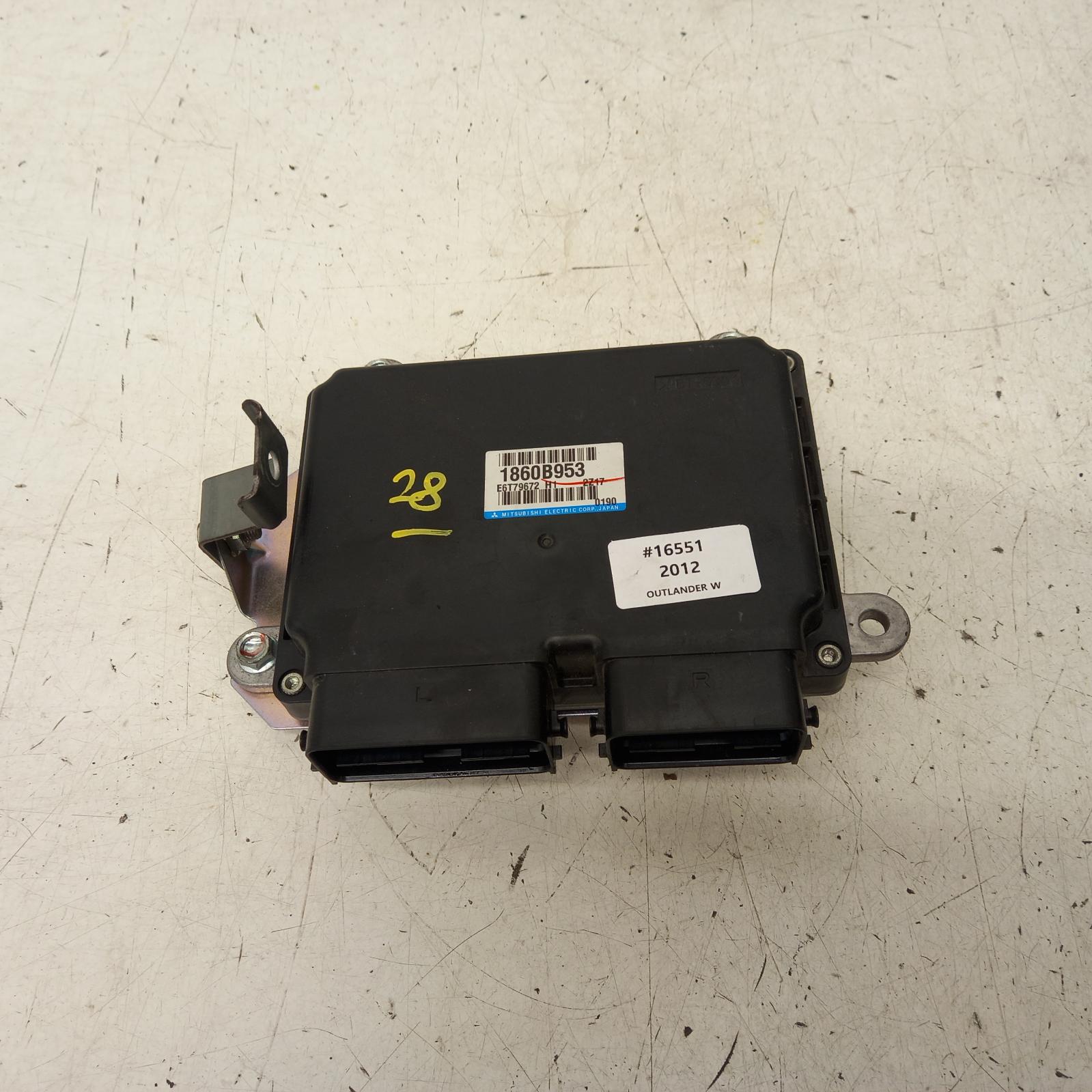 Outlander Ecu 2012-2021 engine ecu,2.4,petrol,auto t/m,ecu only,zj-zl,10/12- 00016551 #411105