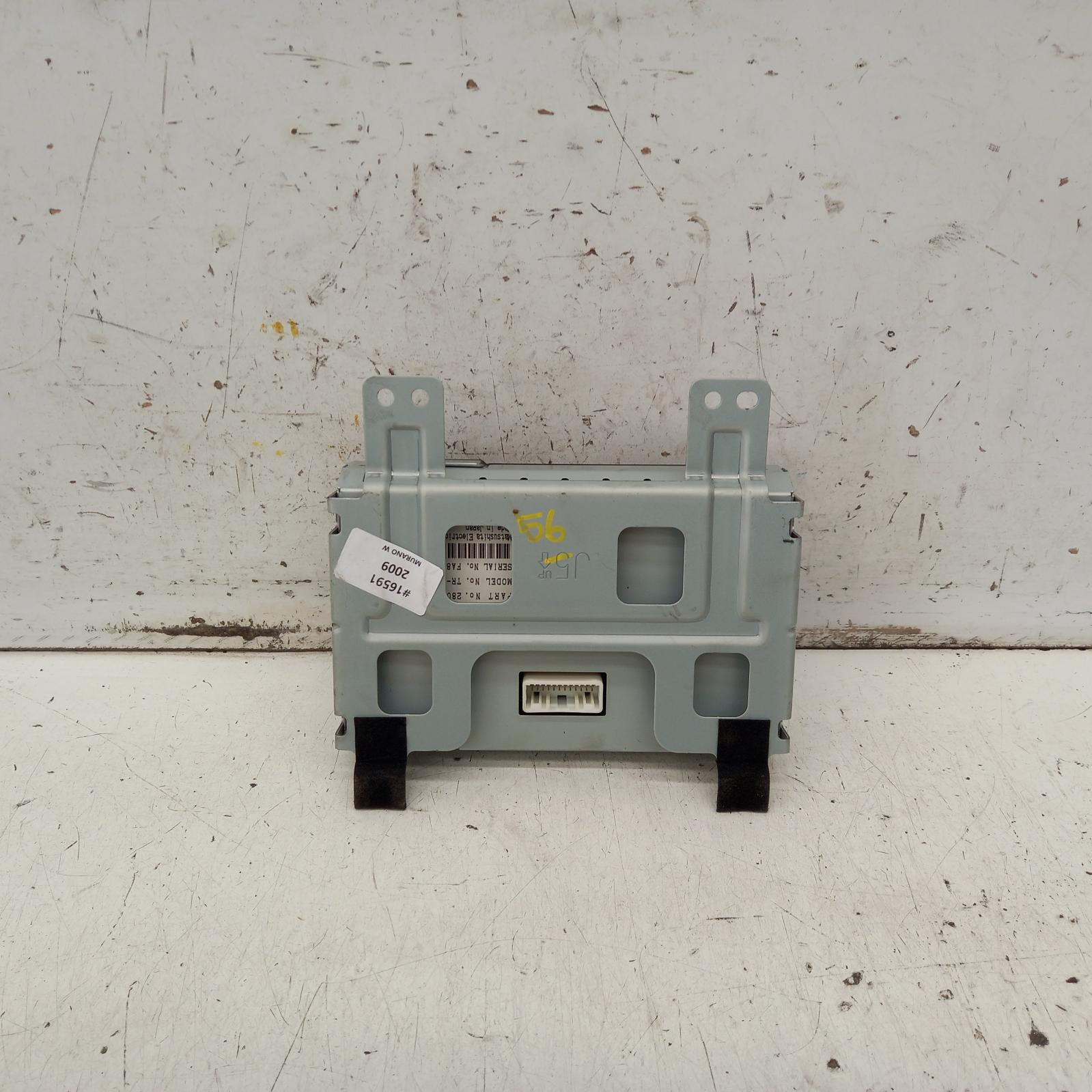 Murano Stereo/head Unit 2008-2011 display unit,sat nav type,z51,12/08-08/11 00016591 #413020