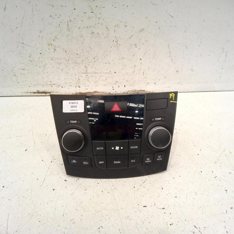 heater/aircon controls