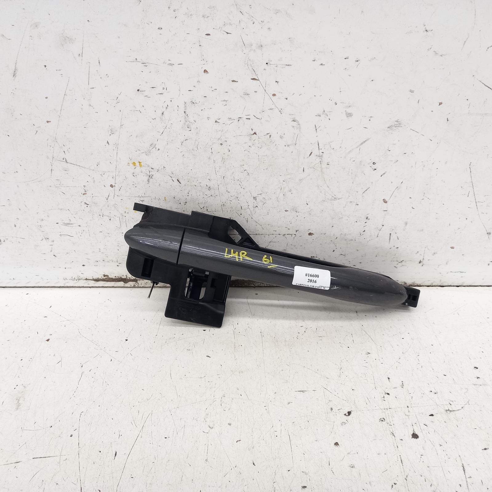Carnival/Grand Carnival Door Handle 2015-2020 outer,lh rear,non keyless entry,yp,02/15-10/20 00016600 #413500