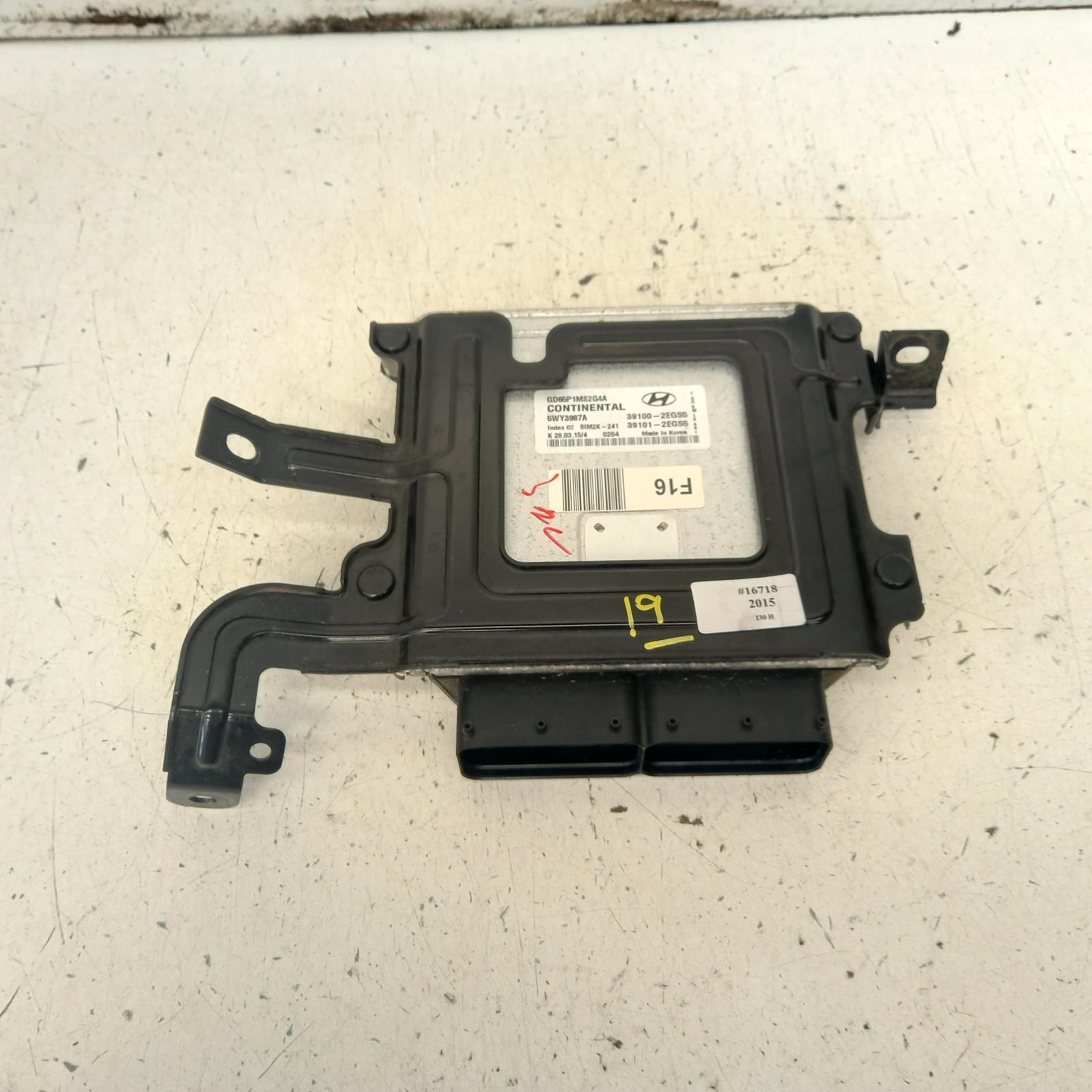 I30 Ecu 2012-2017 engine ecu,1.8,petrol,auto t/m,ecu only,gd,03/12-02/17 00016718 #417778