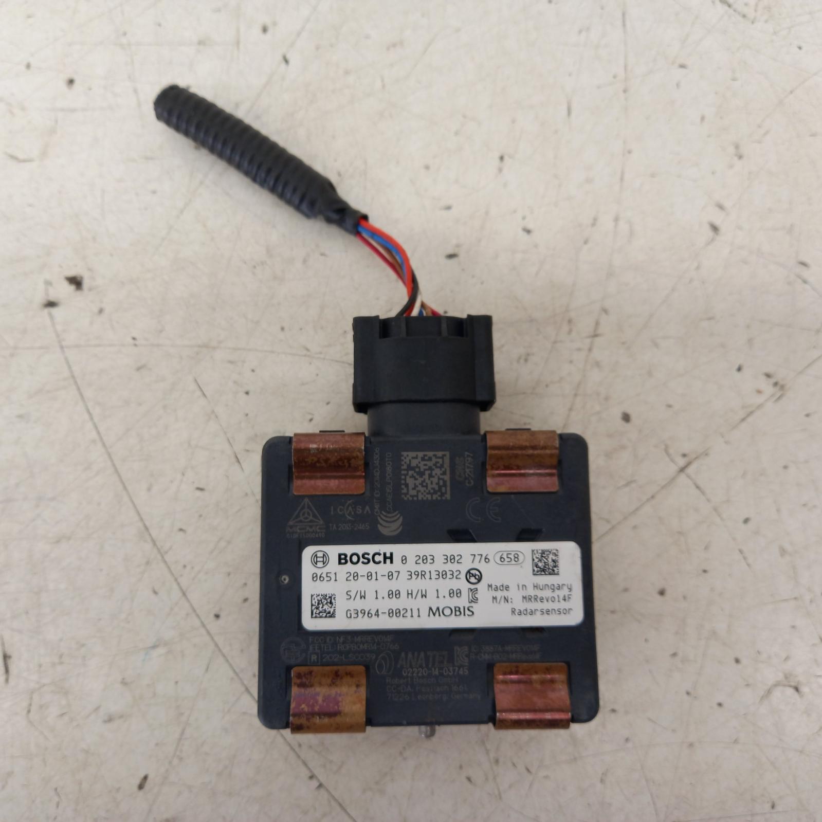 I30 Camera 2017-2026 pd/cn7,front radar sensor (reinforcement mounted),p/n g396400211,hatch/sedan,03/17- 00016778 #420046