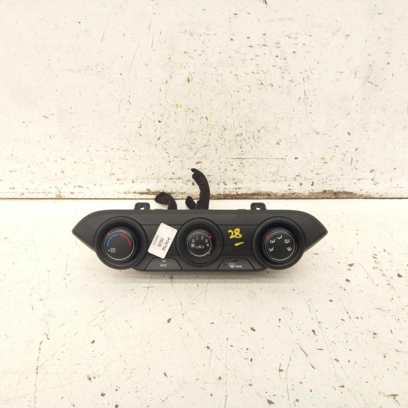 heater/aircon controls