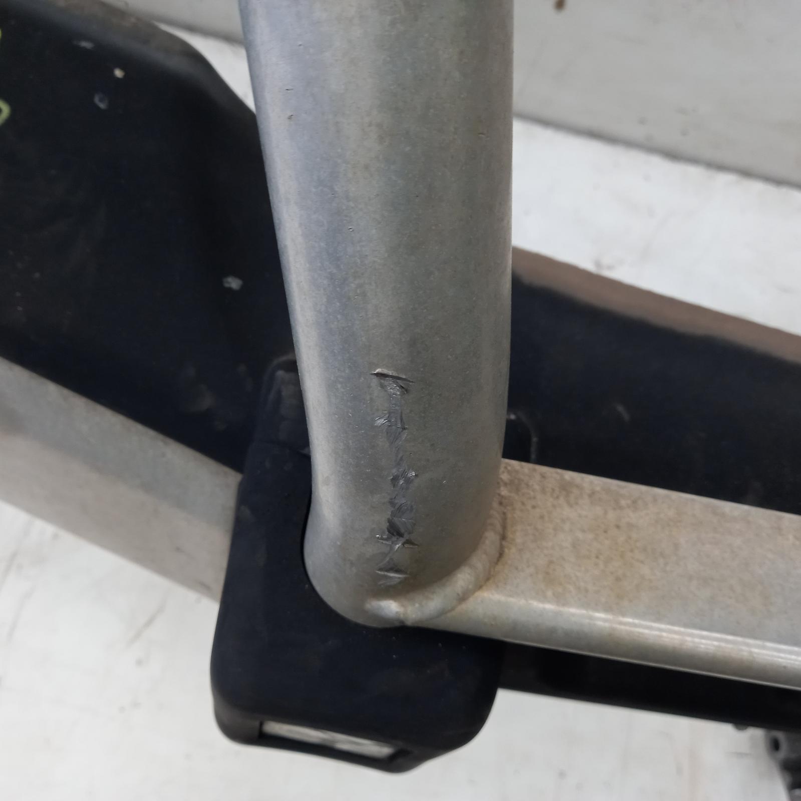 #422982, Used bumper front for 2006 rodeo| bull bar, ra, alloy, 10/06-07/08