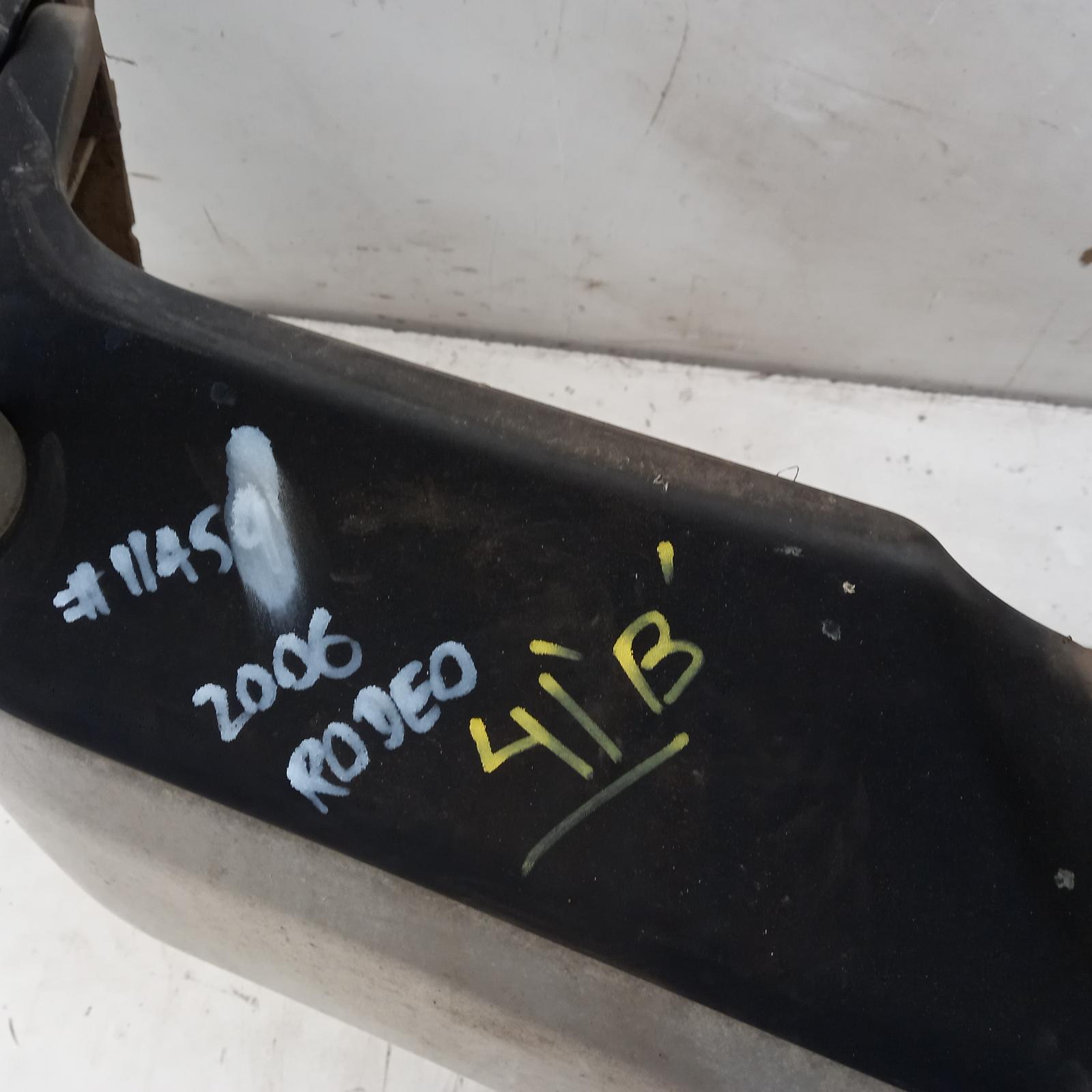 #422982, Used bumper front for 2006 rodeo| bull bar, ra, alloy, 10/06-07/08