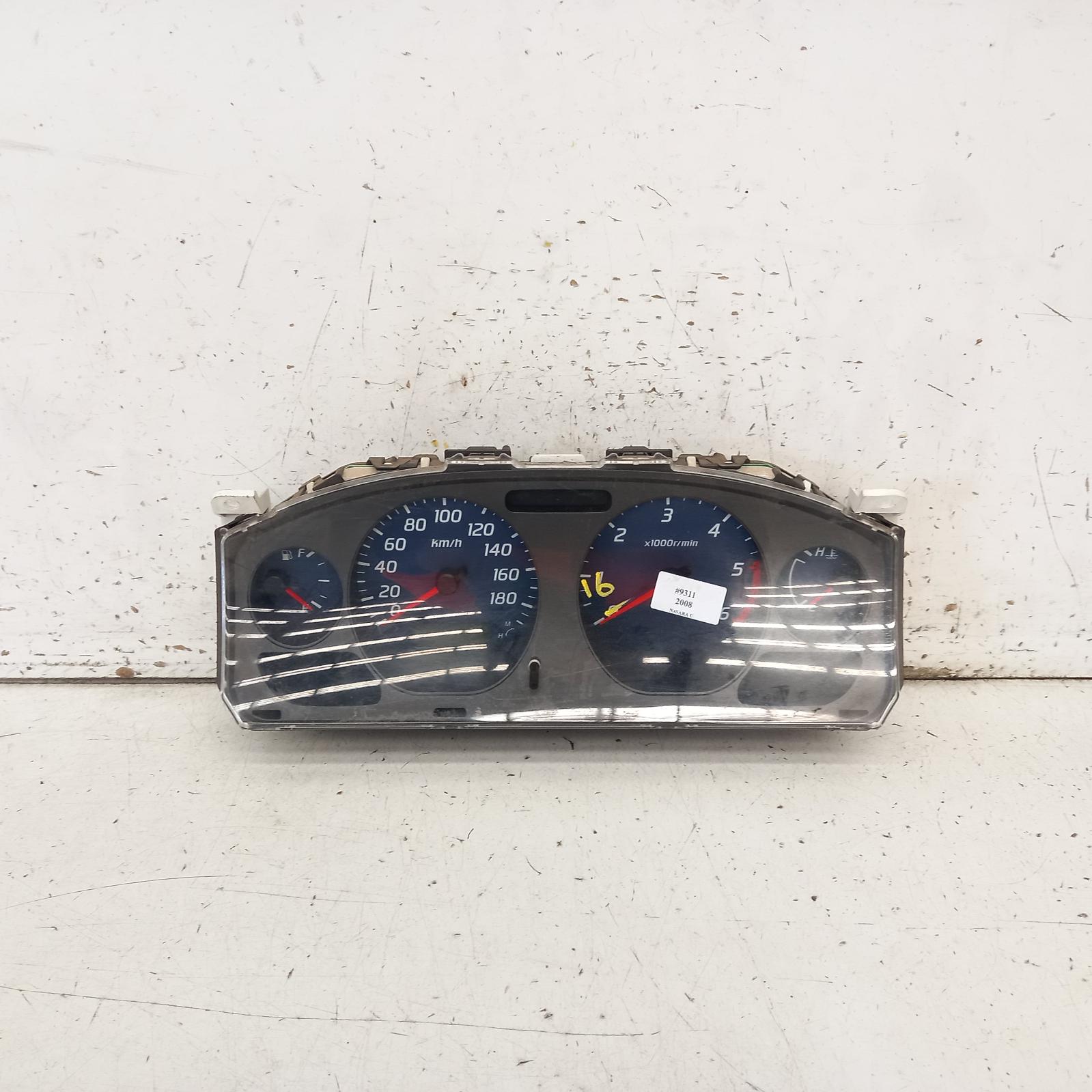Navara Instrument Cluster 2001-2015 d22,diesel,blue background,single digital display,12/01-08/15 00009311 #425802