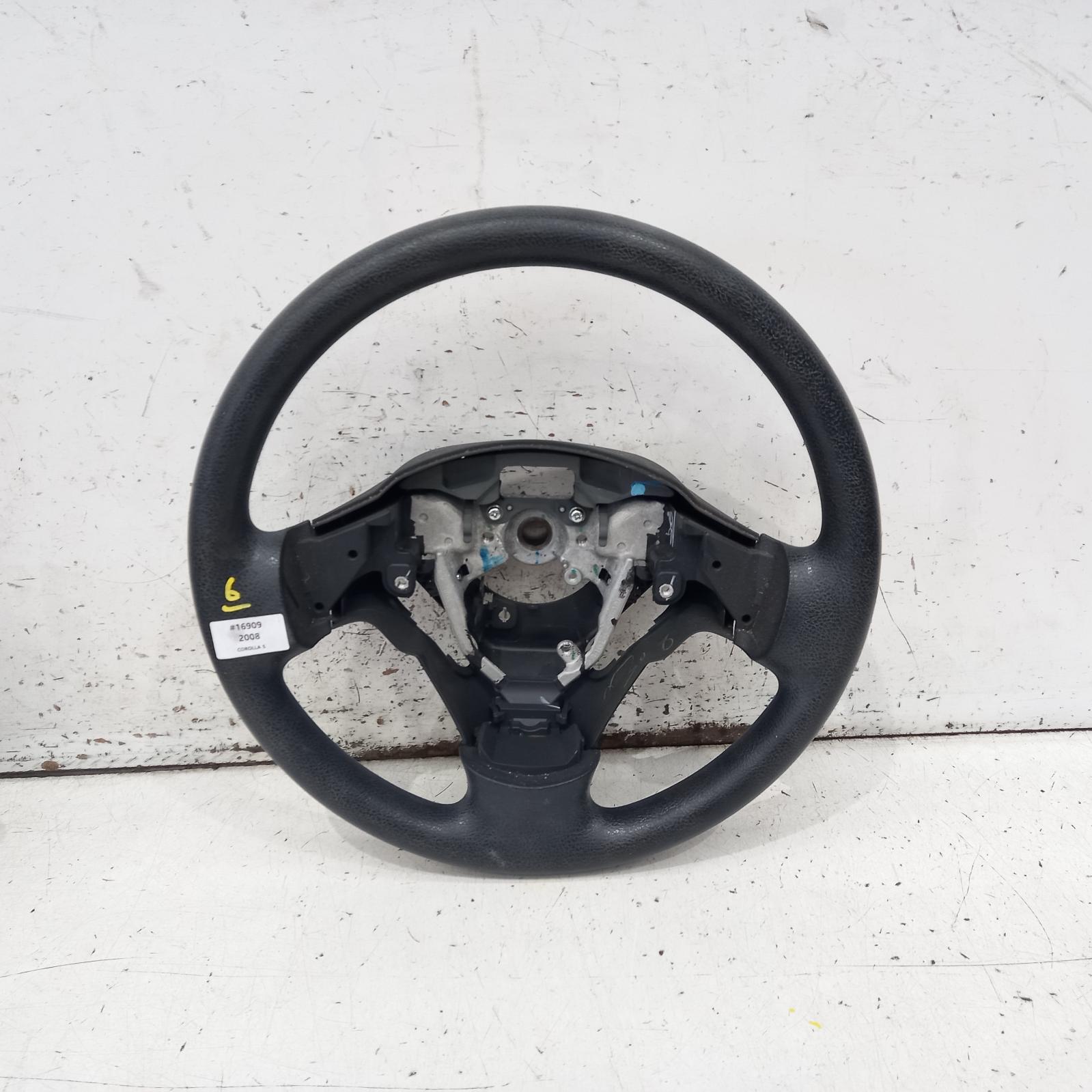 Corolla Steering Wheel 2007-2010 vinyl,zre152/153r,sedan,03/07-04/10 00016909 #427256