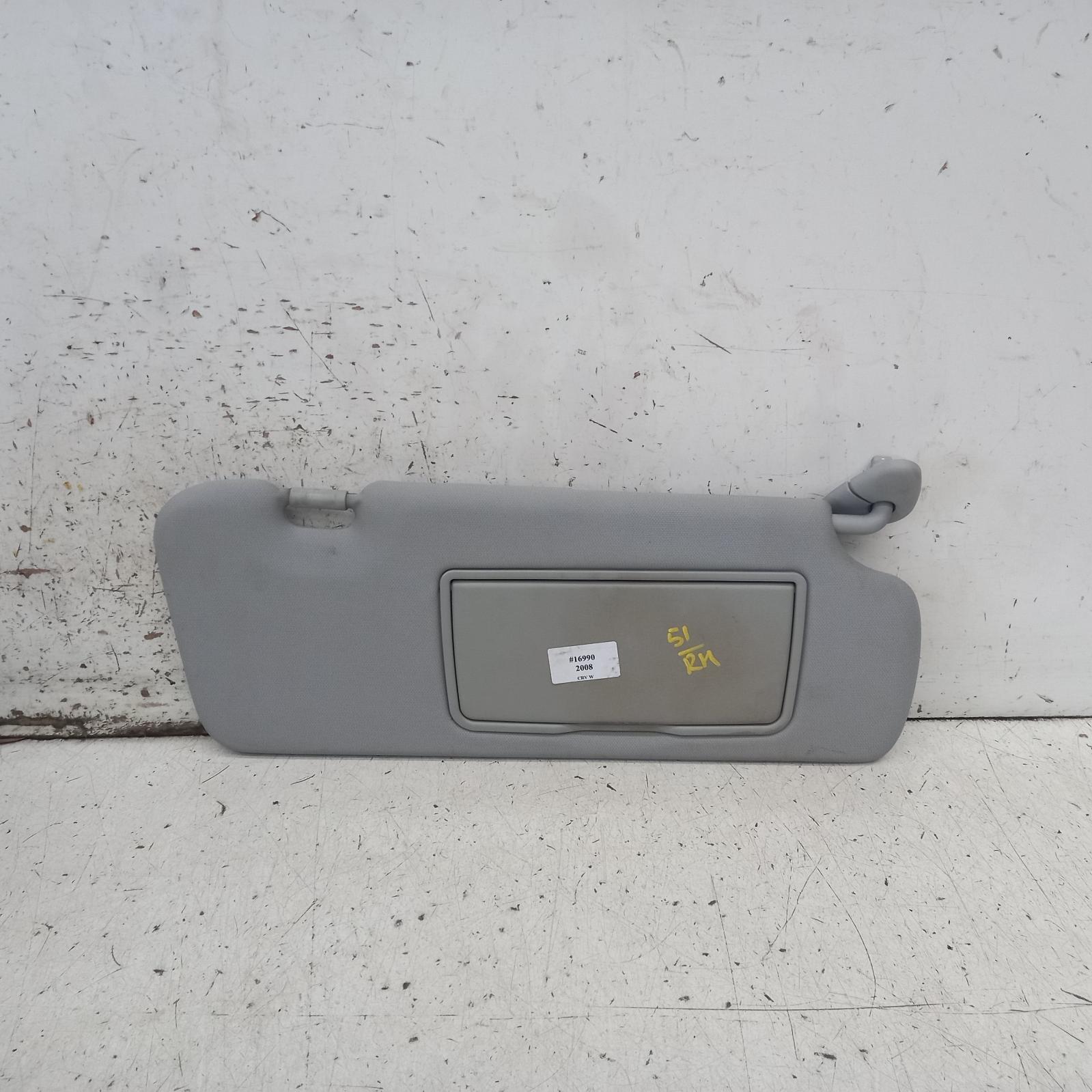Crv Sunvisor 2007-2012 re,rh side,03/07-10/12 00016990 #429170