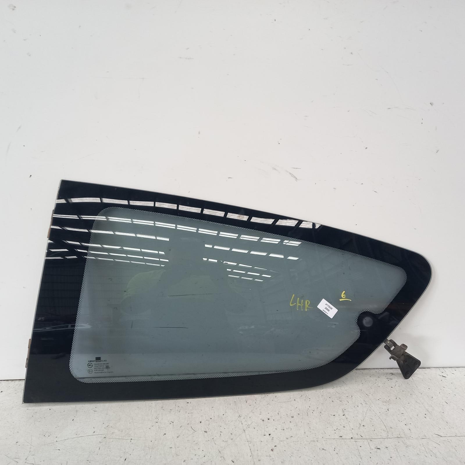 Barina Side Glass Rear Left 2005-2012 tk,3dr hatch,12/05-12/12 00017039 #430460