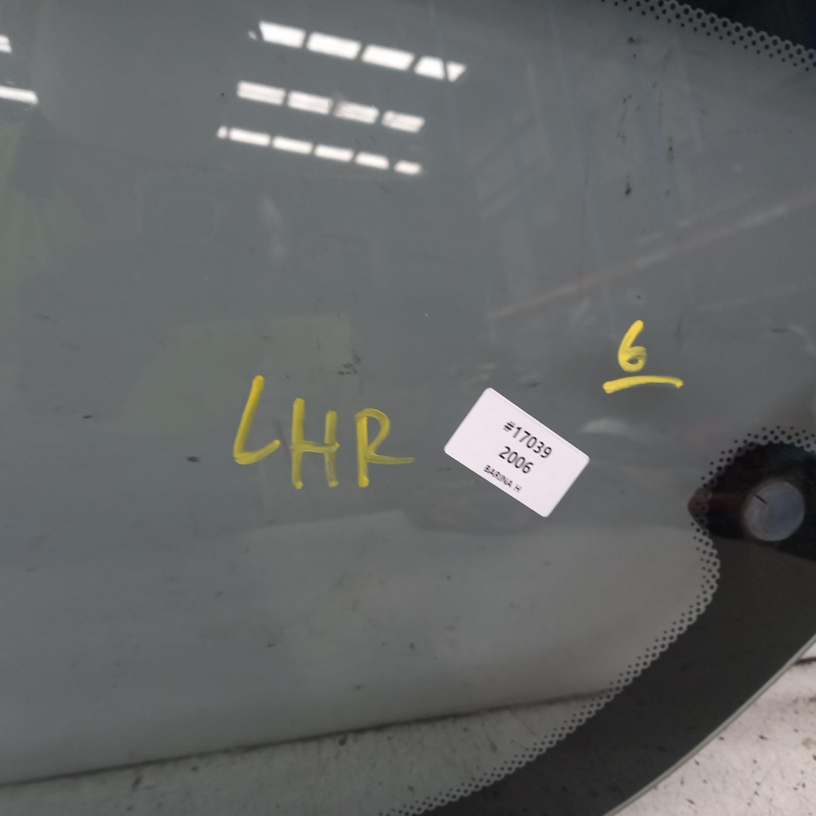 Barina Side Glass Rear Left 2005-2012 tk,3dr hatch,12/05-12/12 00017039 #430460