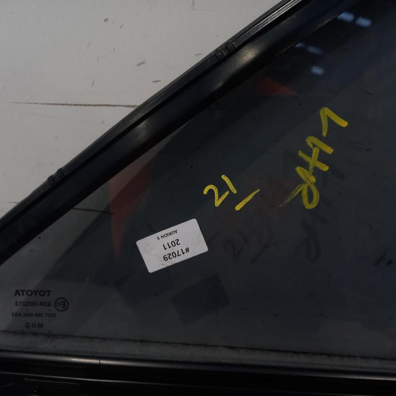 quarter door glass rear left