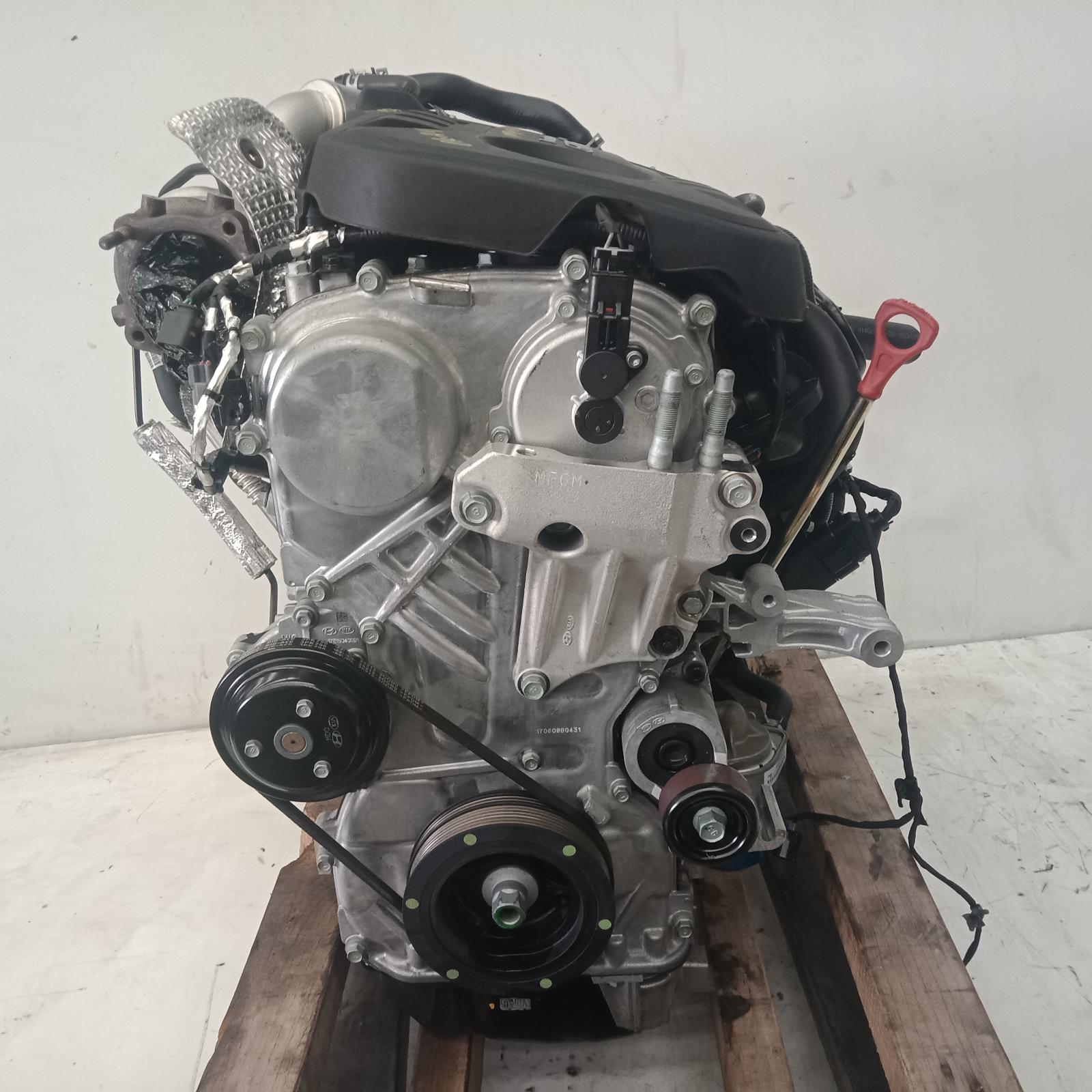 434222, Used engine for 2017 Optima petrol, 2.0, g4kh, turbo, jf, 11/