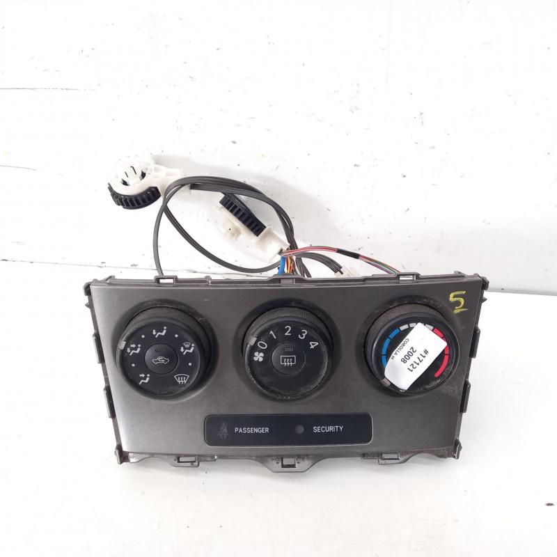 heater/aircon controls