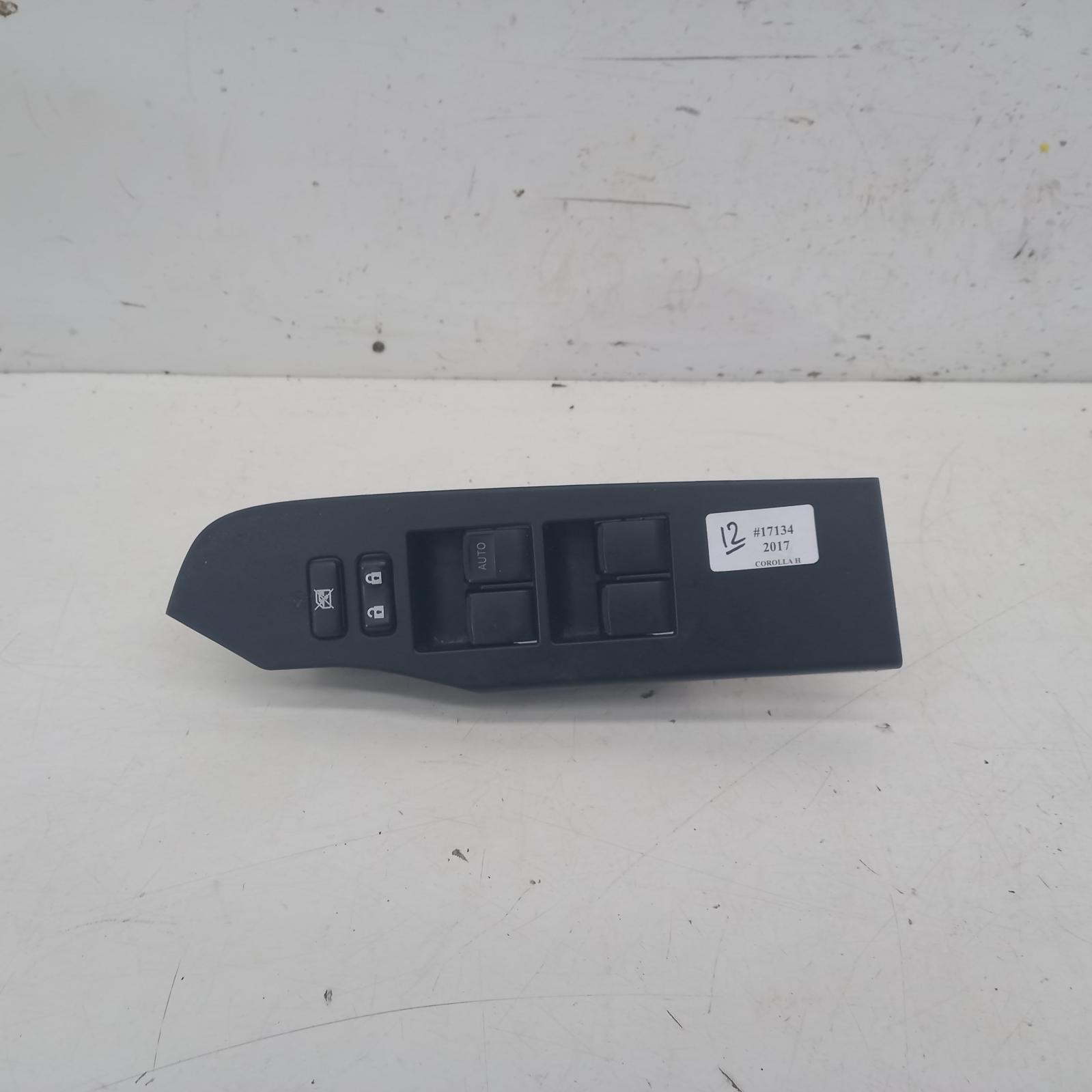 Corolla Power Door Window Switch 2015-2018 rh front (master switch),zre182r,hatch,standard,03/15-06/18 00017134 #437817