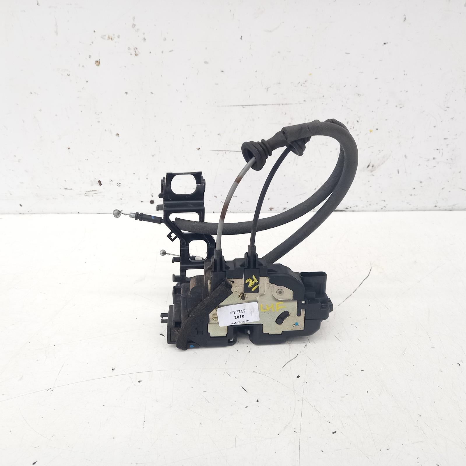 Santa Fe Door/boot/gate Lock 2005-2012 left front door lock,cm,11/05-06/12 00017217 #440942