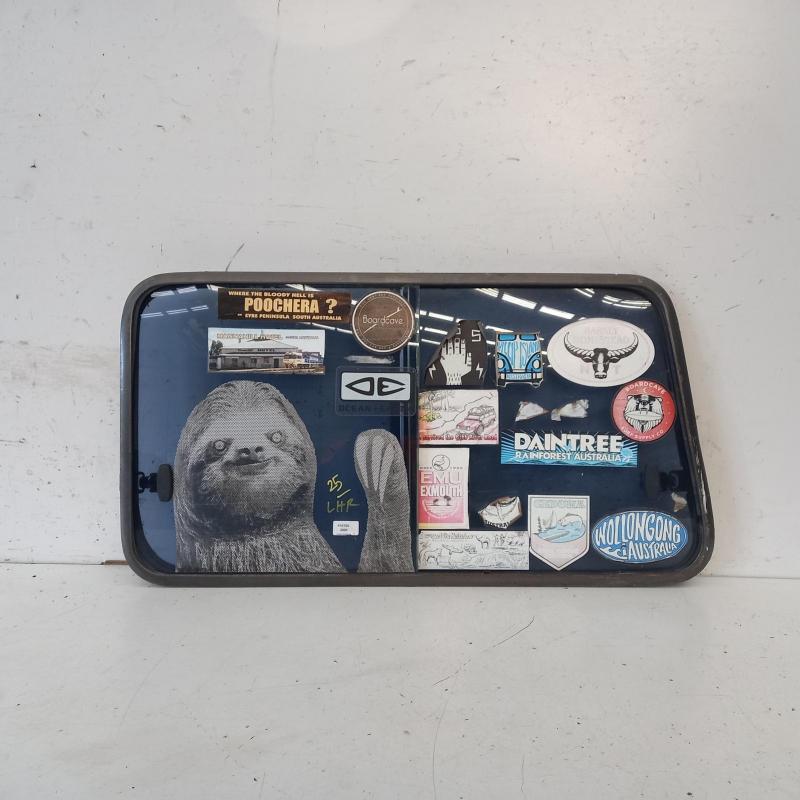 side glass rear left