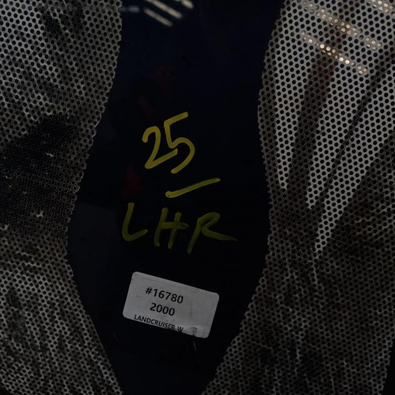 side glass rear left