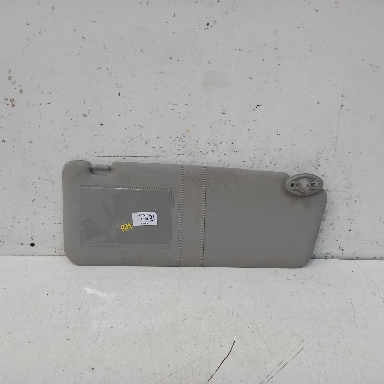 Hilux Sunvisor 2005-2015 rh side,02/05-08/15 00017292 #443021